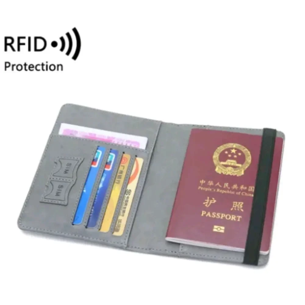 Passport Holder Travel Essentials Passport Wallet RFID Blocking for Men Women US